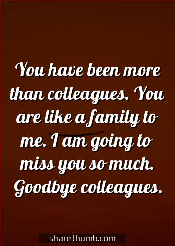 message on farewell card